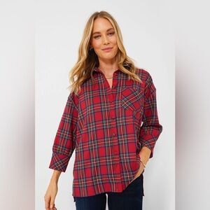 TUCKERNUCK - MacLeod Plaid Button Down Shirt Size Large